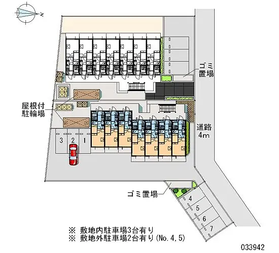 ★手数料０円★川越市仙波町　月極駐車場（LP）